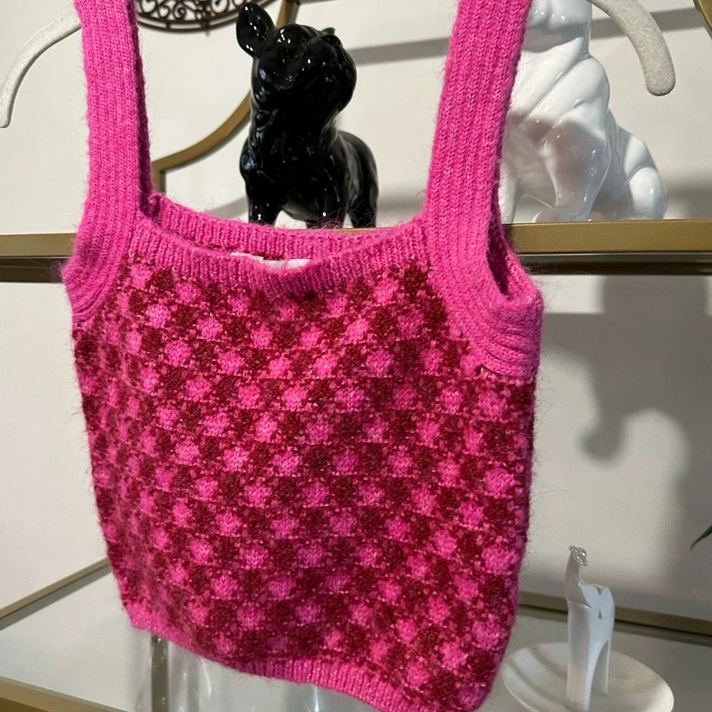 Zara sweater tank top